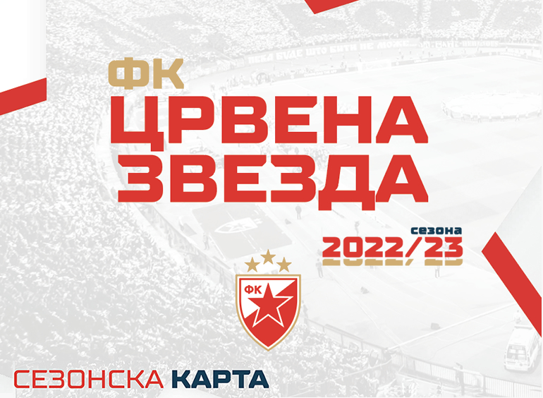 Karte za FK Crvena zvezda – FK Radnički, 30.09.2023 u 18:05