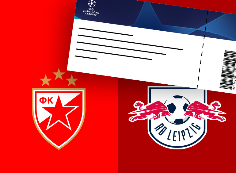 Tickets for FK Crvena zvezda – RB Leipzig, 07.11.2023 at 21:00 (en)
